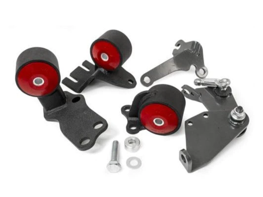 Innovative Steel Engine Mount Kit - 88-91 Civic/CRX (B Series Hydro Trans)