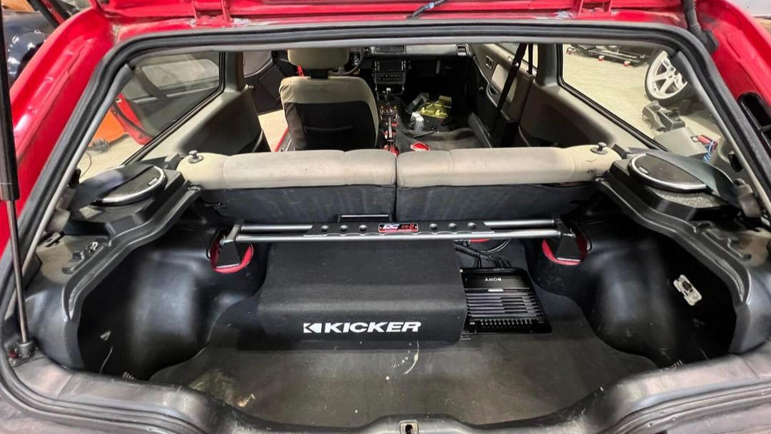 EF Hatch Rear Speaker Pod