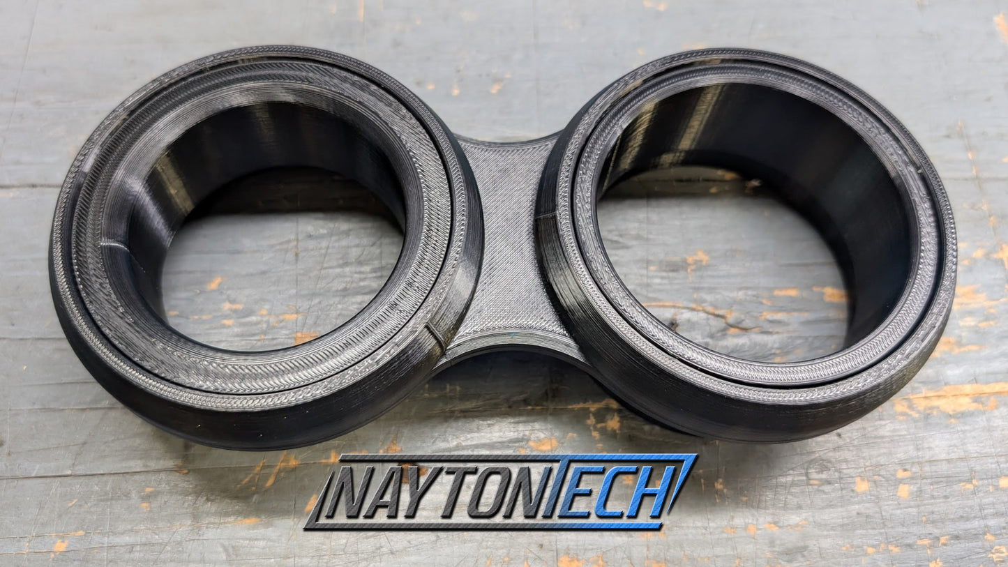 CRV Dual Cup Holder Insert v2