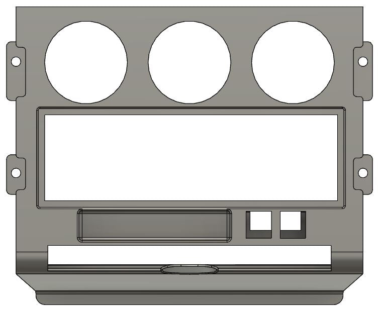 CRX Custom Radio Bezel