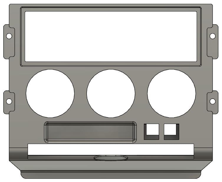 CRX Custom Radio Bezel