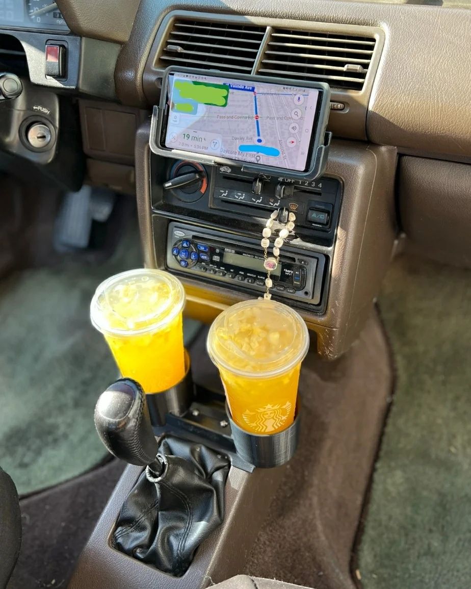 How Many Cup Holders Do You Want? ALL OF THEM!