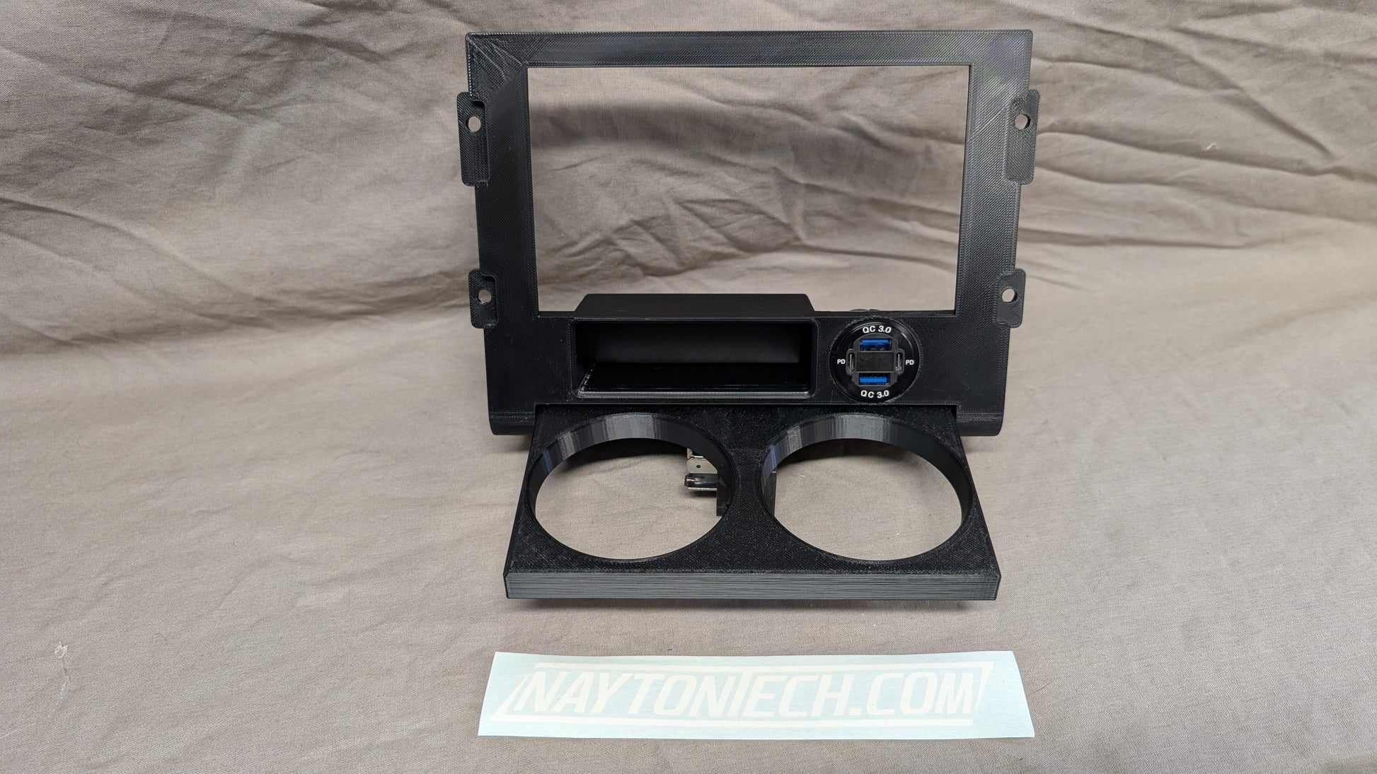 CRX Double Din Radio Bezel