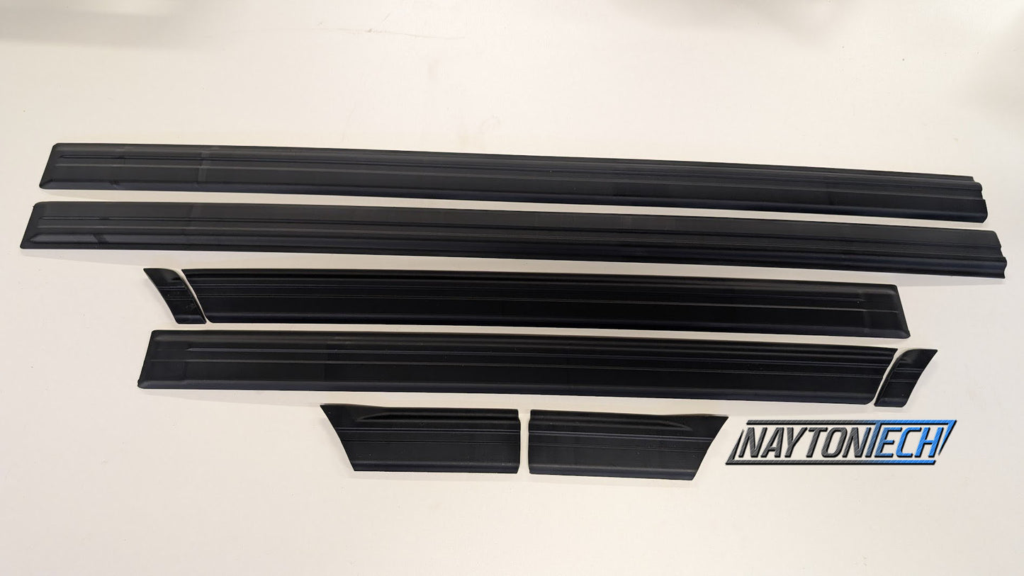 88-89 Civic Sedan Door Moldings