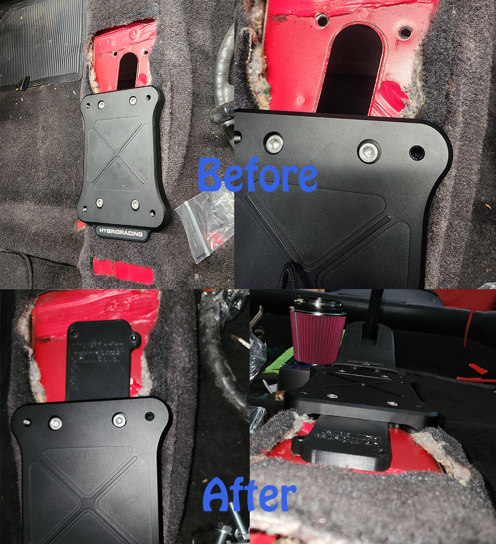Hybrid Racing K-Series Shifter Plate Auto to Manual cover add-on ...